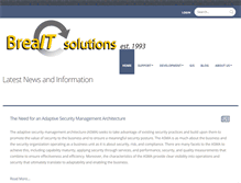 Tablet Screenshot of breait.com